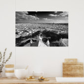 Paris Skyline (III) Poster (Küche)