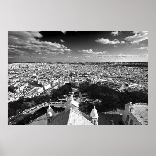 Paris Skyline (III) Poster (Vorne)