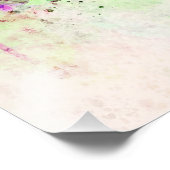 Paris skyline im Watercolor background Fotodruck (Ecke)