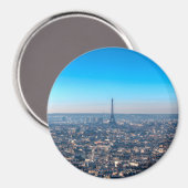 Paris Skyline Magnet (Vorderseite/Rückseite)