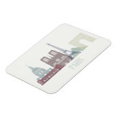 Paris Skyline Magnet (Linke Seite)