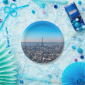 Paris Skyline Pappteller (Party)