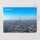 Paris Skyline Postkarte (Vorderseite)