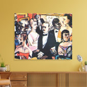 Paris Society, Fine Art von Max Beckmann, Leinwanddruck (Insitu (Wohnzimmer))