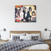 Paris Society, Fine Art von Max Beckmann, Leinwanddruck (Insitu (Schlafzimmer))