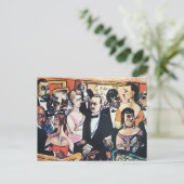 Paris Society, Kunst von Max Beckmann Postkarte (Stehend Vorderseite)