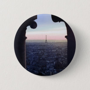 Paris-Sonnenuntergang-Knopf Button