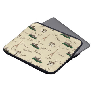 Paris-Spaß Laptopschutzhülle