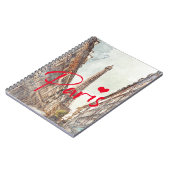 Paris Spiral Foto Notebook Notizblock (Linke Seite)