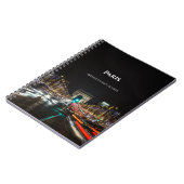 Paris Spiral Foto Notebook Notizblock (Linke Seite)