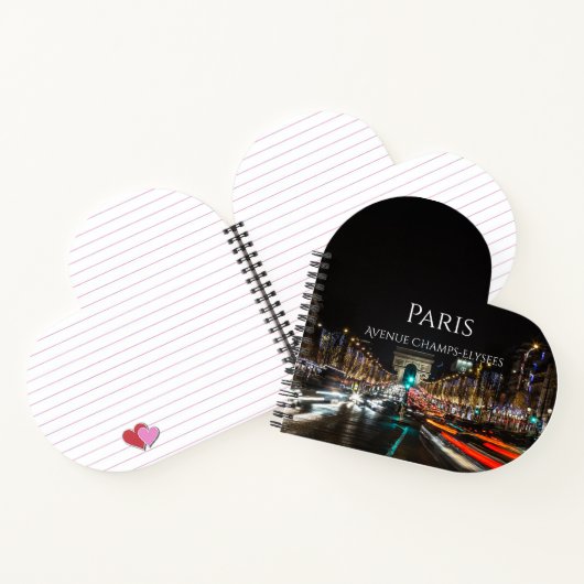Paris Spiral Notebook Notizblock (Innenseite)