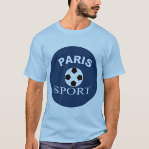 PARIS SPORT BLAUES BASISSHIRT T-Shirt