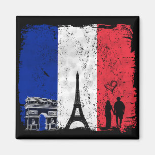 Paris Stadt der Liebe Magnet