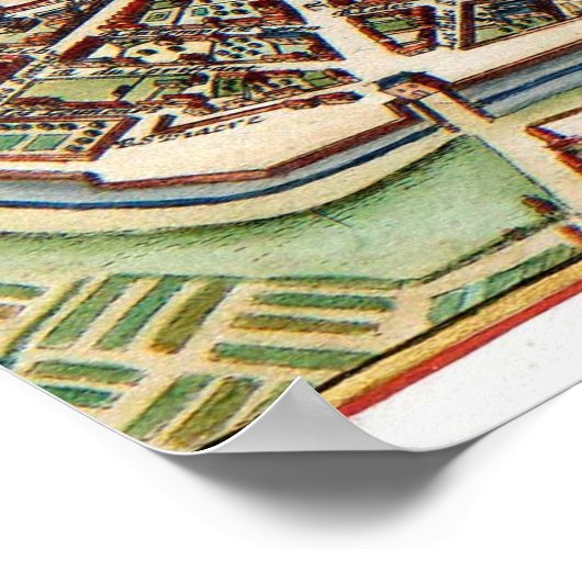 Paris-Stadt Poster (Ecke)