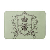 Paris-Steampunk-Imker-Krone Badematte (Vorderseite)