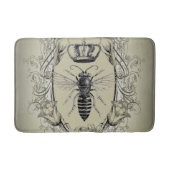 Paris-Steampunk-Imker-Krone Badematte (Vorderseite)