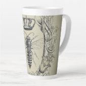 Paris-Steampunk-Imker-Krone Milchtasse (Rechte Ecke)