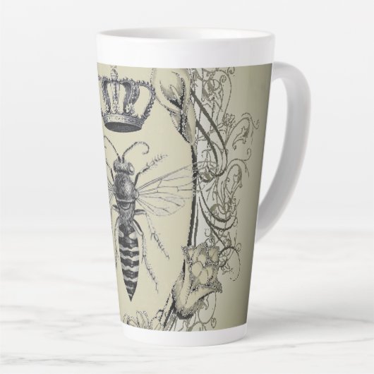 Paris-Steampunk-Imker-Krone Milchtasse (Rechte Ecke)