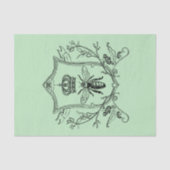 Paris-Steampunk-Imker-Krone Seidenpapier (Vorderseite)