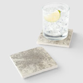 Paris Steinuntersetzer (Seitenansicht)