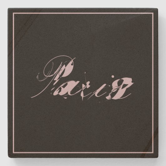 Paris Steinuntersetzer (Vorderseite)