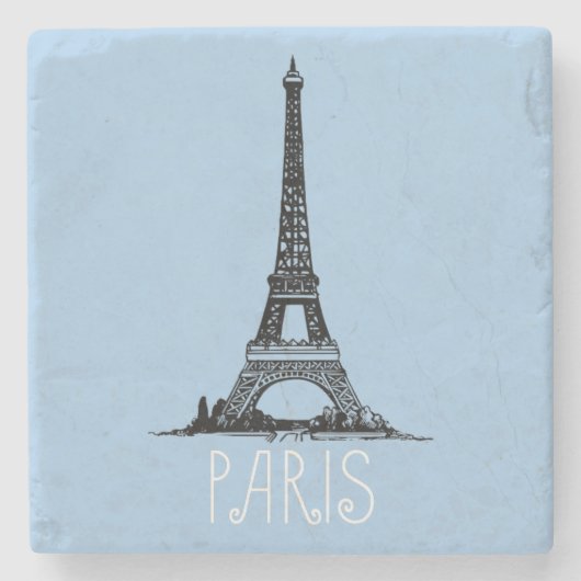 Paris Steinuntersetzer (Vorderseite)