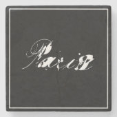 Paris Steinuntersetzer (Vorderseite)