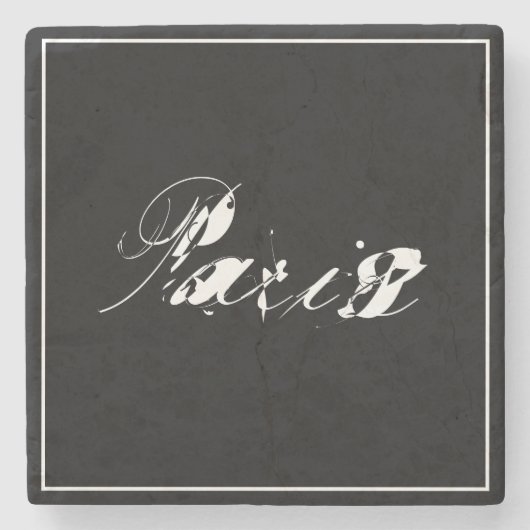 Paris Steinuntersetzer (Vorderseite)