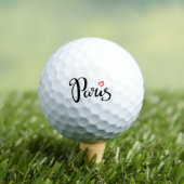 Paris-Stickerei mit Herz Golfball (Insitu T-Shirt)