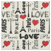 Paris Stoff (Nahaufnahme)
