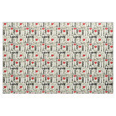 Paris Stoff (Fat Quarter (45,7 x 55,9 cm))