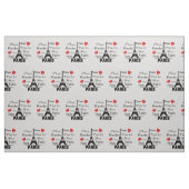 Paris Stoff (Fat Quarter (45,7 x 55,9 cm))