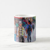 Paris-Straße Kaffeetasse (Mittel)
