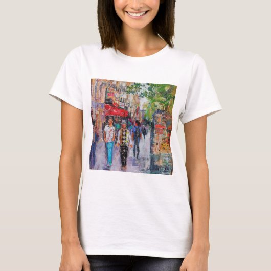 Paris-Straße T-Shirt (Vorderseite)