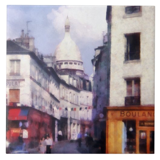 Paris Street Fliese (Vorderseite)