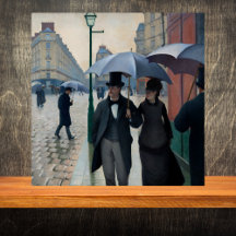 Paris Street in Rainy Weather - Gustave Caillebot
