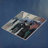 Paris Street in Rainy Weather - Gustave Caillebot Fliese