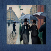 Paris Street in Rainy Weather - Gustave Caillebot Fliese