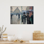 Paris Street Poster (Küche)