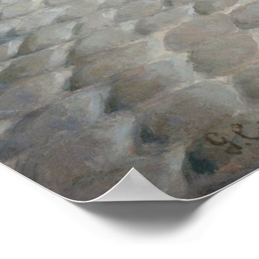 Paris Street Poster (Ecke)