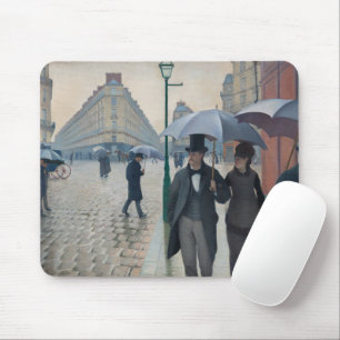 "Paris Street; Rainy Day" Beeindruckende Szene Mousepad