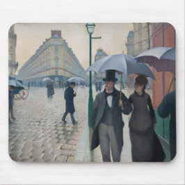 "Paris Street; Rainy Day" Beeindruckende Szene Mousepad