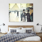 Paris Street, Rainy Day by Caillebotte Leinwanddruck (Insitu (Schlafzimmer))