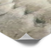 Paris Street, Rainy Day by Caillebotte Poster (Ecke)