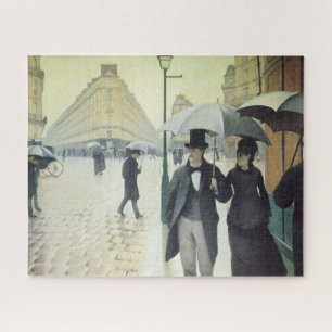 Paris Street, Rainy Day by Caillebotte Puzzle