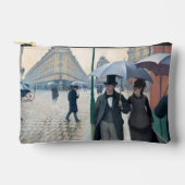 Paris Street; Rainy Day by G. Caillebotte, Art Zubehörtasche (Vorderseite)