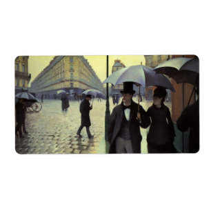 Paris Street Rainy Day by Gustave Caillebotte