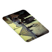 Paris Street Rainy Day by Gustave Caillebotte Magnet (Rechte Seite)