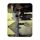 Paris Street Rainy Day by Gustave Caillebotte Magnet (Vertikal)