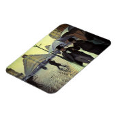 Paris Street Rainy Day by Gustave Caillebotte Magnet (Linke Seite)